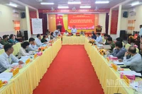 Quang cảnh buổi kiểm tra, giám sát.