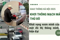 Nhìn lại giao thông Hà Nội năm 2025. (Ảnh: THÙY LINH)