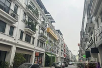 Một khu biệt thự liền kề phía đông Thủ đô. (Ảnh: HNV)