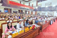 Quang cảnh phiên chất vấn.