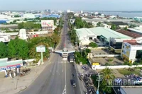 Khu Công nghiệp Trà Nóc, thành phố Cần Thơ nhìn từ trên cao.