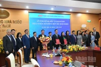Ra mắt Ủy ban Rủi ro. (Ảnh: NGUYỄN DƯƠNG)