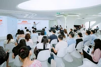 Sự kiện thu hút gần hơn 70 nhà báo, phóng viên lĩnh vực công nghệ, blockchain, tài sản số, tài sản mã hoá tham dự. (Ảnh: PV)