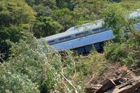 Hiện trường vụ tai nạn (Ảnh: X)