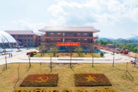 Trường phổ thông nội trú liên cấp Si Pa Phìn, Điện Biên (Ảnh: VĂN TOẢN)