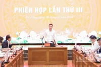Toàn cảnh phiên họp.