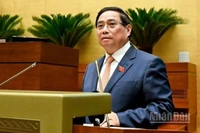 Thủ tướng Chính phủ Phạm Minh Chính, Trưởng ban Chỉ đạo quốc gia về tài chính toàn diện. (Ảnh: THUỶ NGUYÊN)