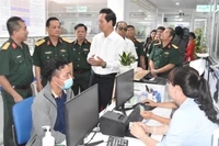 Khu Trung tâm tiêm chủng vaccine của Bệnh viện Quân y 120.