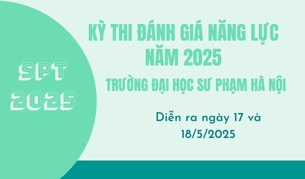 [Infographic] Kỳ thi Đánh giá năng lực SPT năm 2025