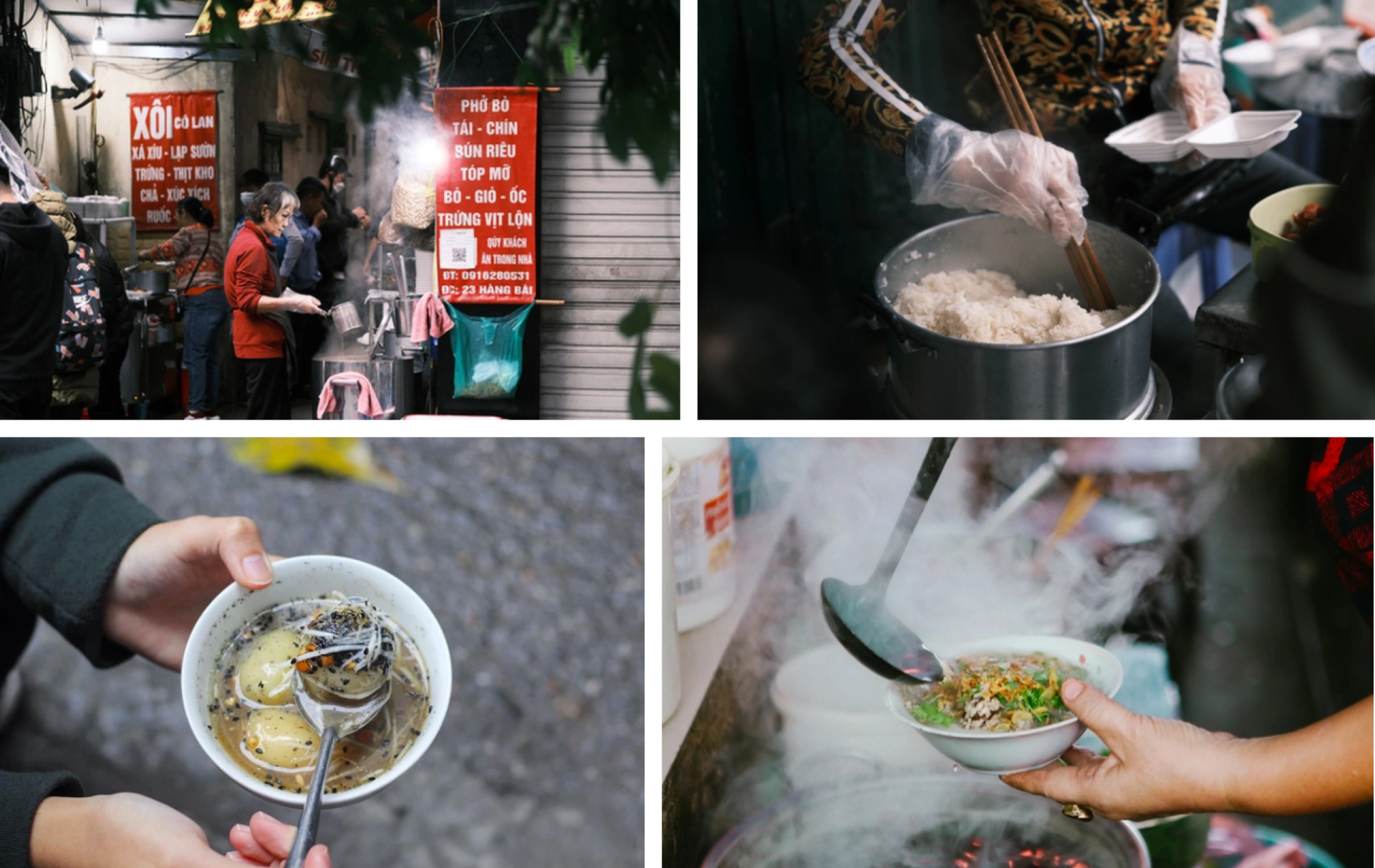 Những món ăn quen thuộc mỗi khi đông về.