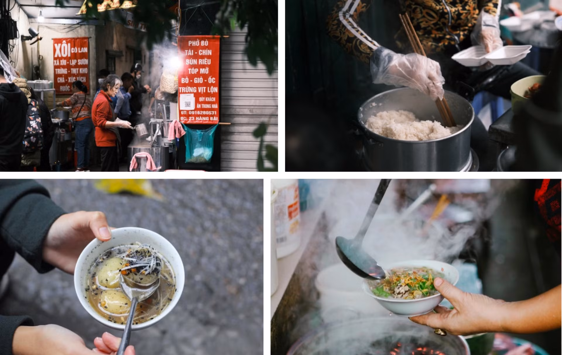 Những món ăn quen thuộc mỗi khi đông về.