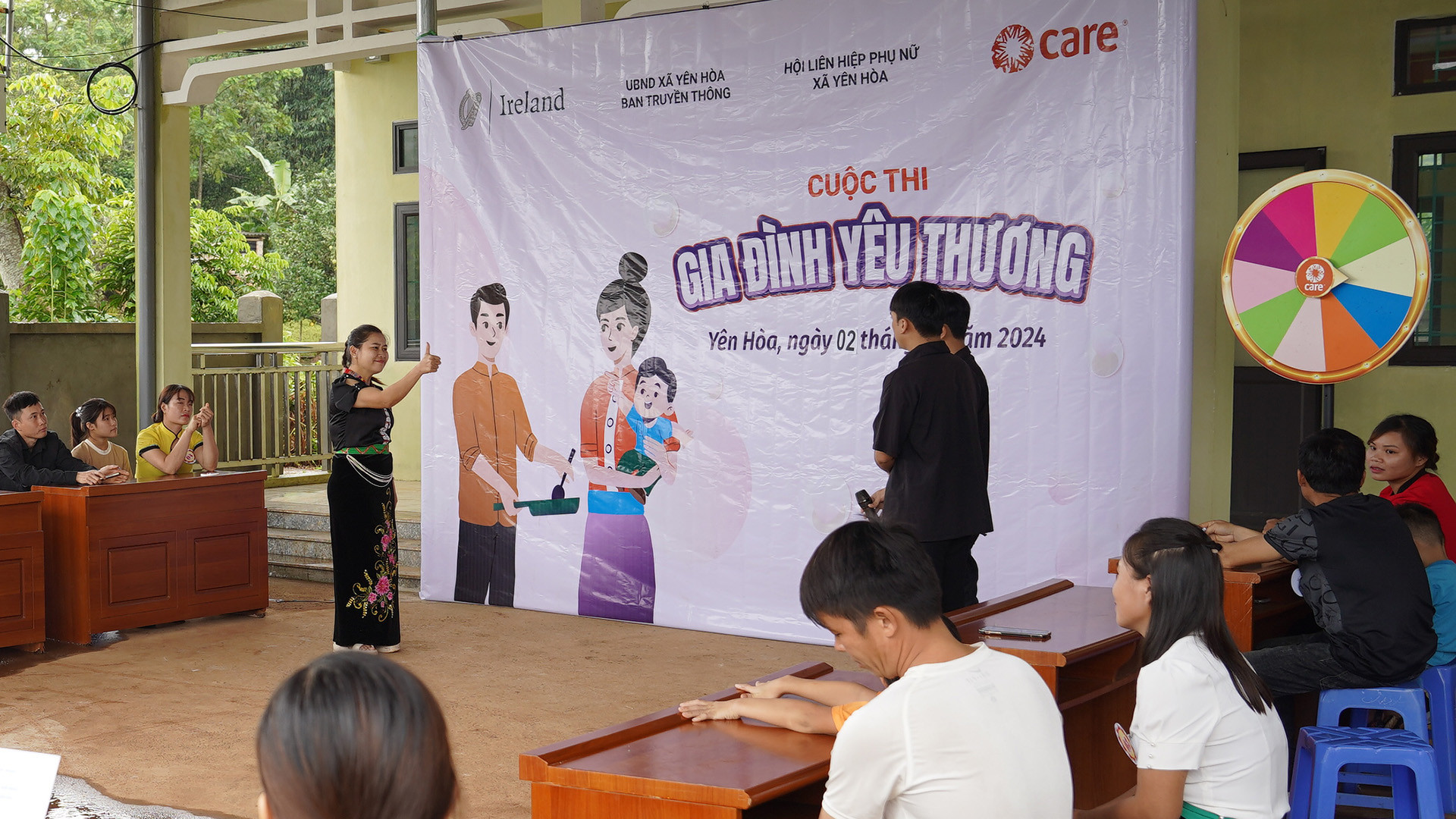 Hoạt động cộng đồng tại xã Yên Hòa, huyện Đà Bắc, tỉnh Hòa Bình. (Ảnh: Dự án cung cấp)