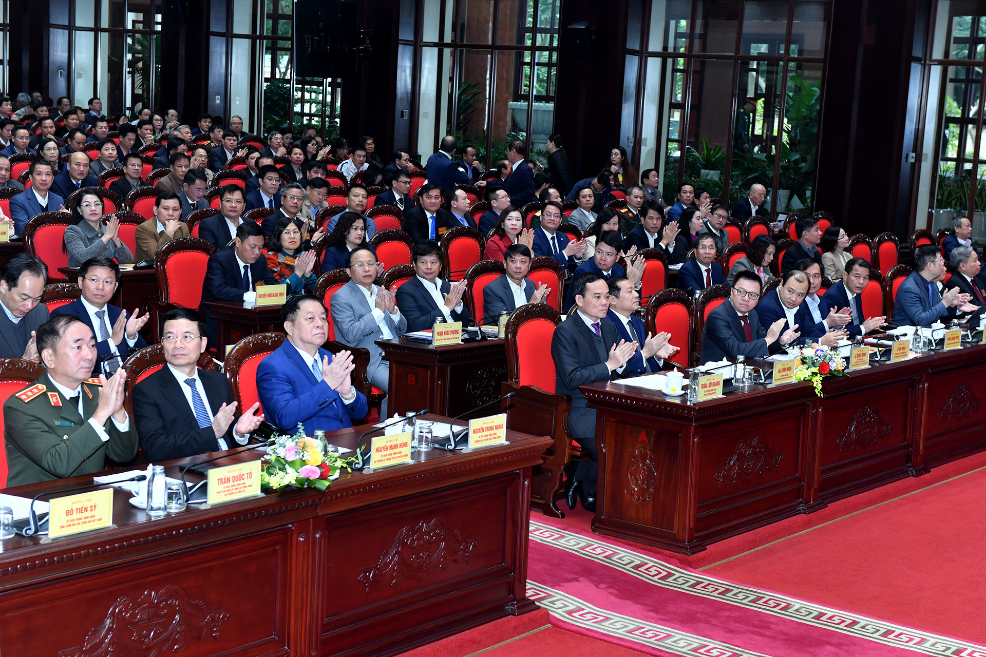 Các đại biểu tham dự hội nghị. Các đại biểu tham dự hội nghị.