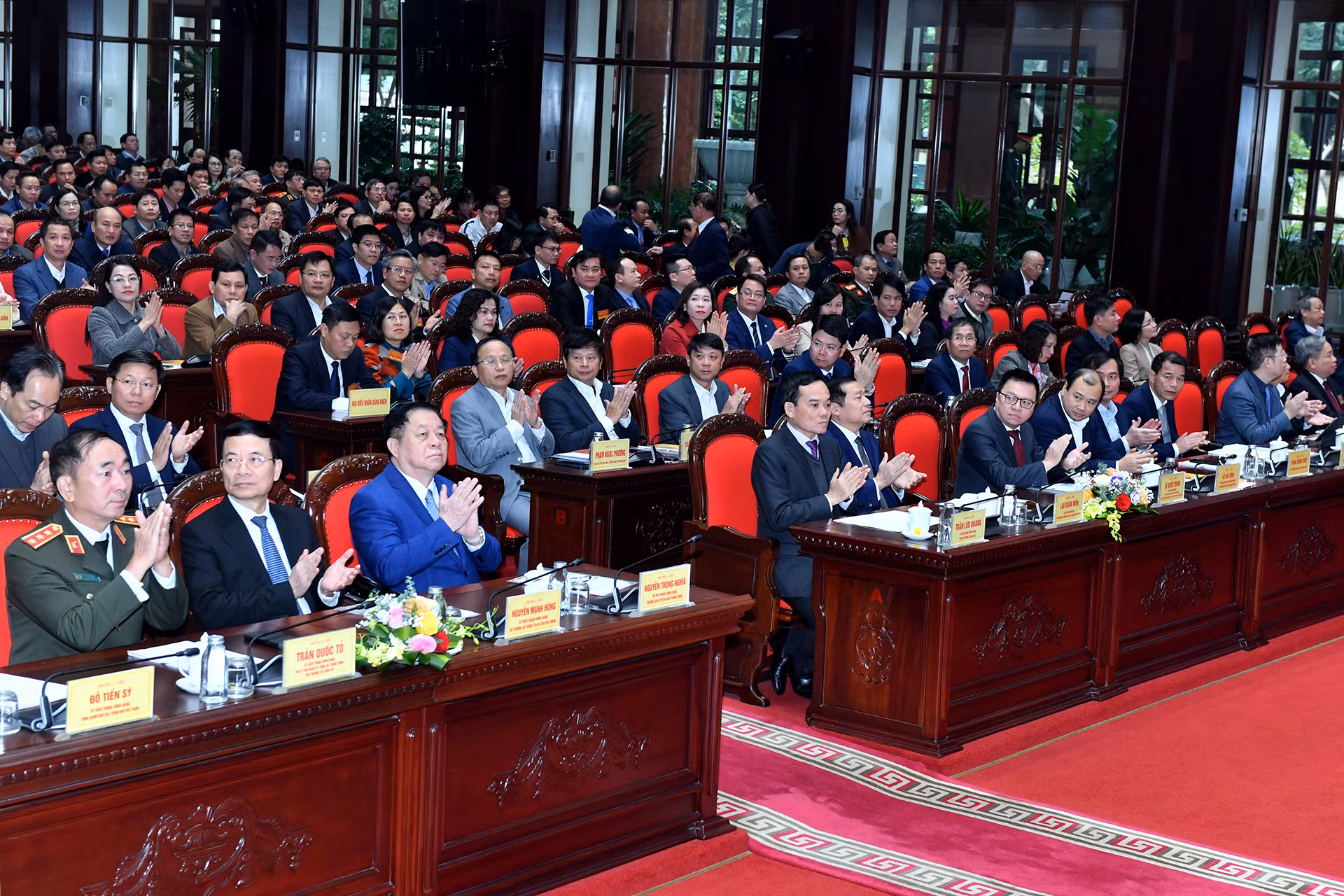 Các đại biểu tham dự hội nghị.