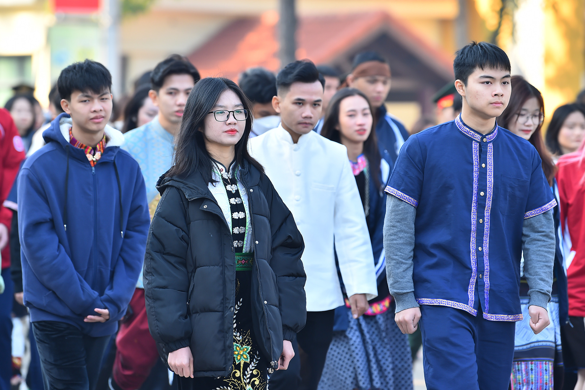 Đoàn học sinh, sinh viên, thanh niên dân tộc thiểu số xuất sắc, tiêu biểu tới dự lễ báo công dâng Bác và vào Lăng viếng Chủ tịch Hồ Chí Minh. Đoàn học sinh, sinh viên, thanh niên dân tộc thiểu số xuất sắc, tiêu biểu tới dự lễ báo công dâng Bác và vào Lăng viếng Chủ tịch Hồ Chí Minh.