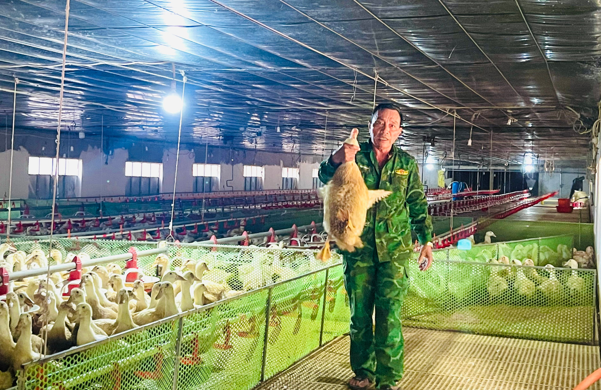 Cựu chiến binh Lê Phước Thu.