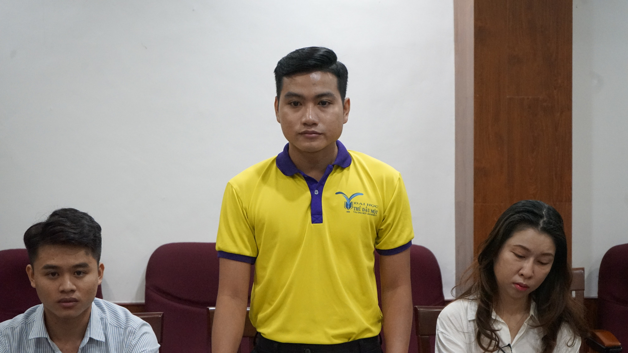 Nguyễn Cao Thanh, trưởng nhóm CBO Hạt giống (Trung tâm Y tế thành phố Thuận An).