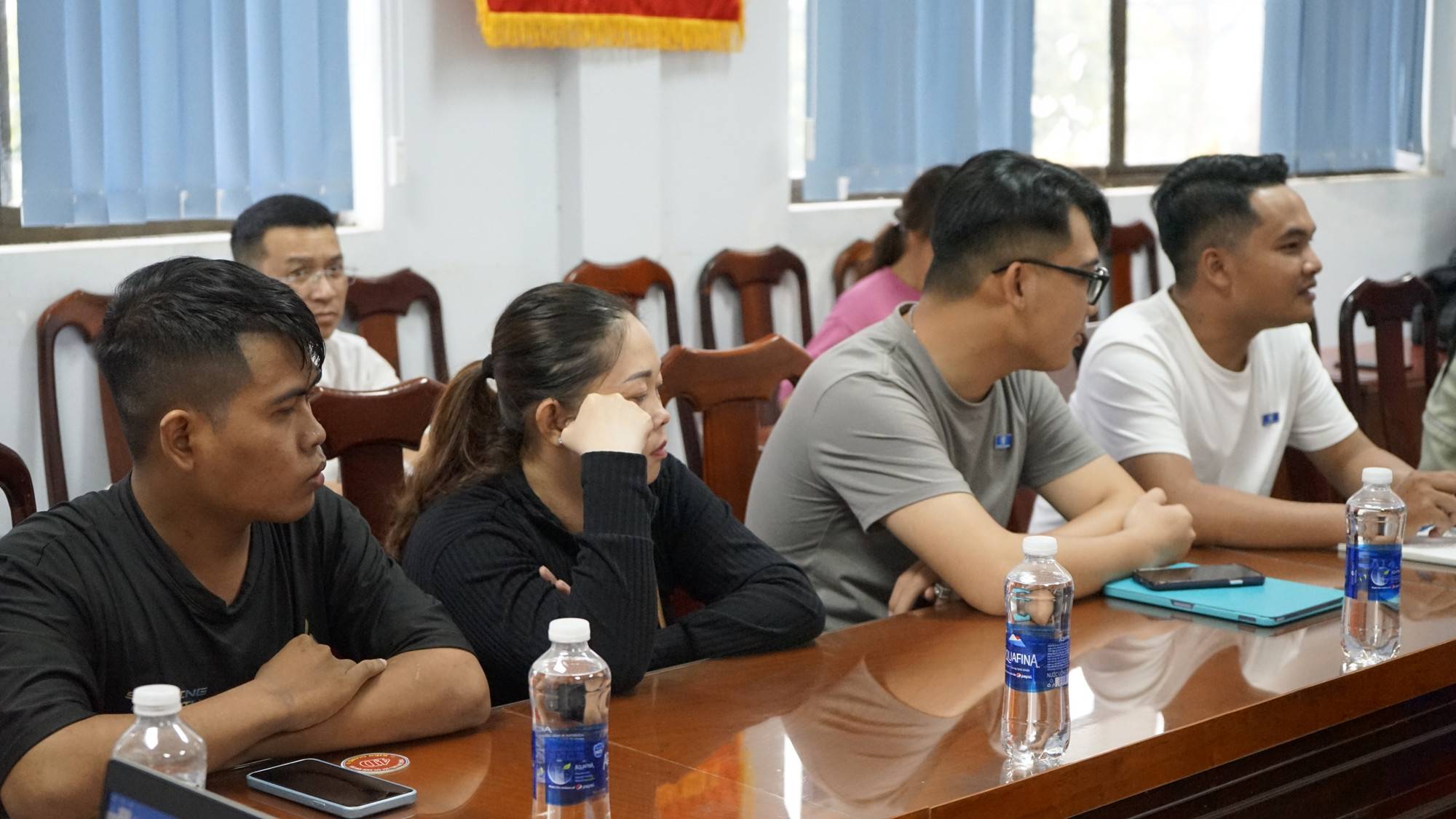 Các đồng đẳng viên tại tỉnh Kiên Giang.