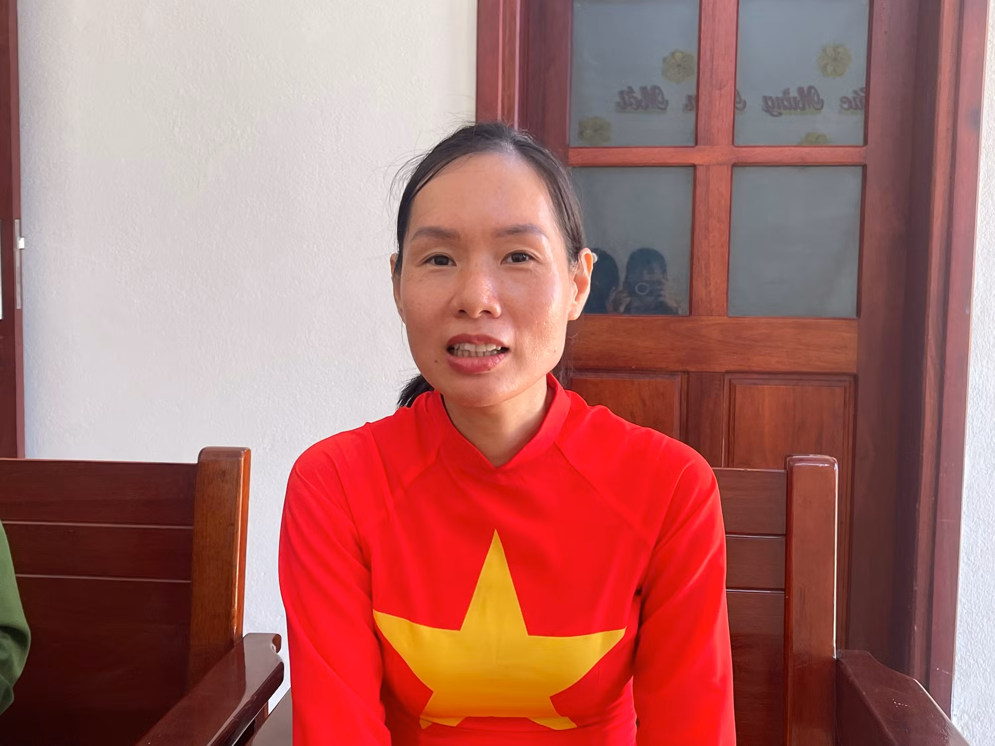 Chị Vi Thu Trang đã có hơn 6 năm sinh sống tại các đảo thuộc Huyện đảo Trường Sa.