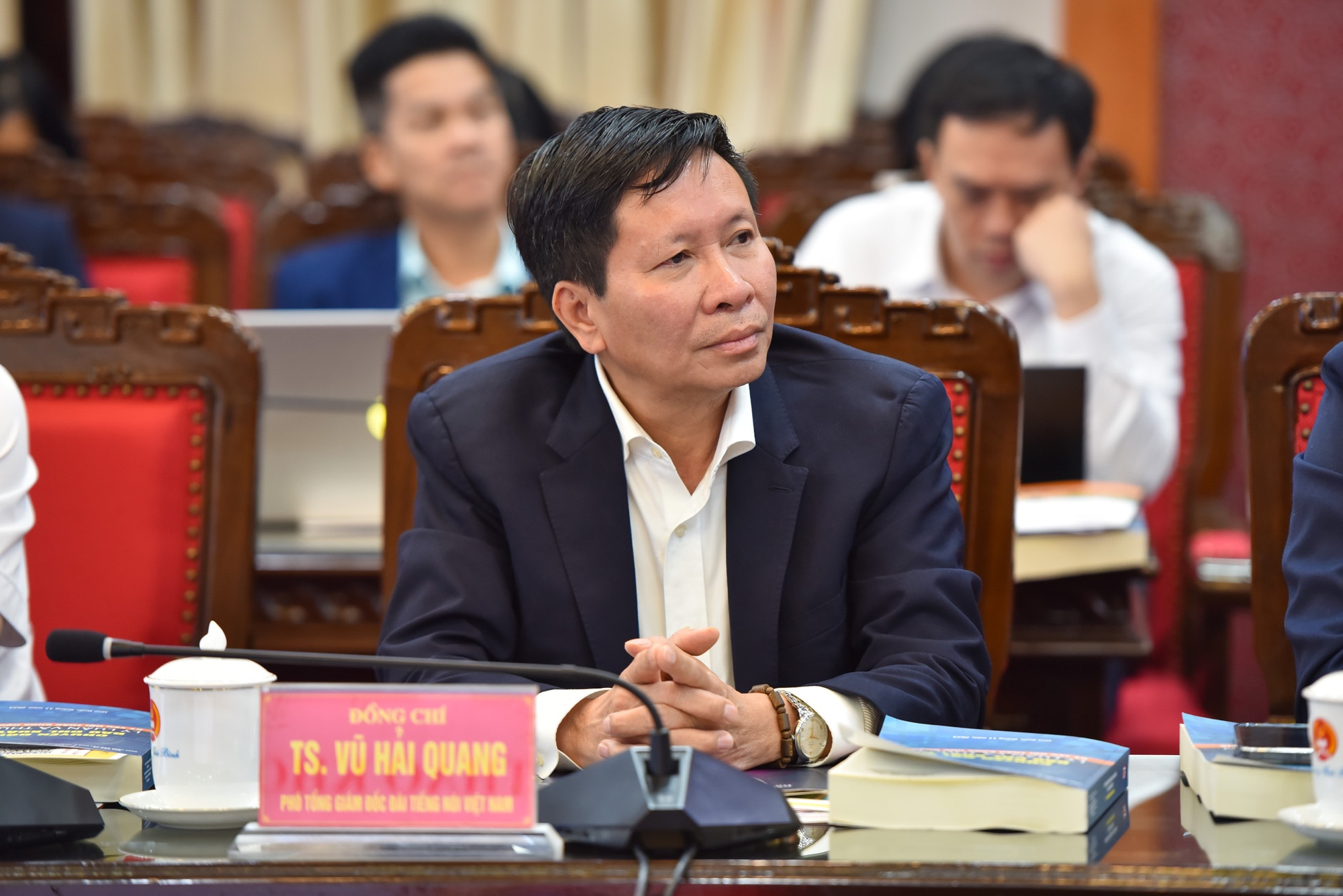 Tiến sĩ Vũ Hải Quang, Phó Tổng Giám đốc Đài Tiếng nói Việt Nam.