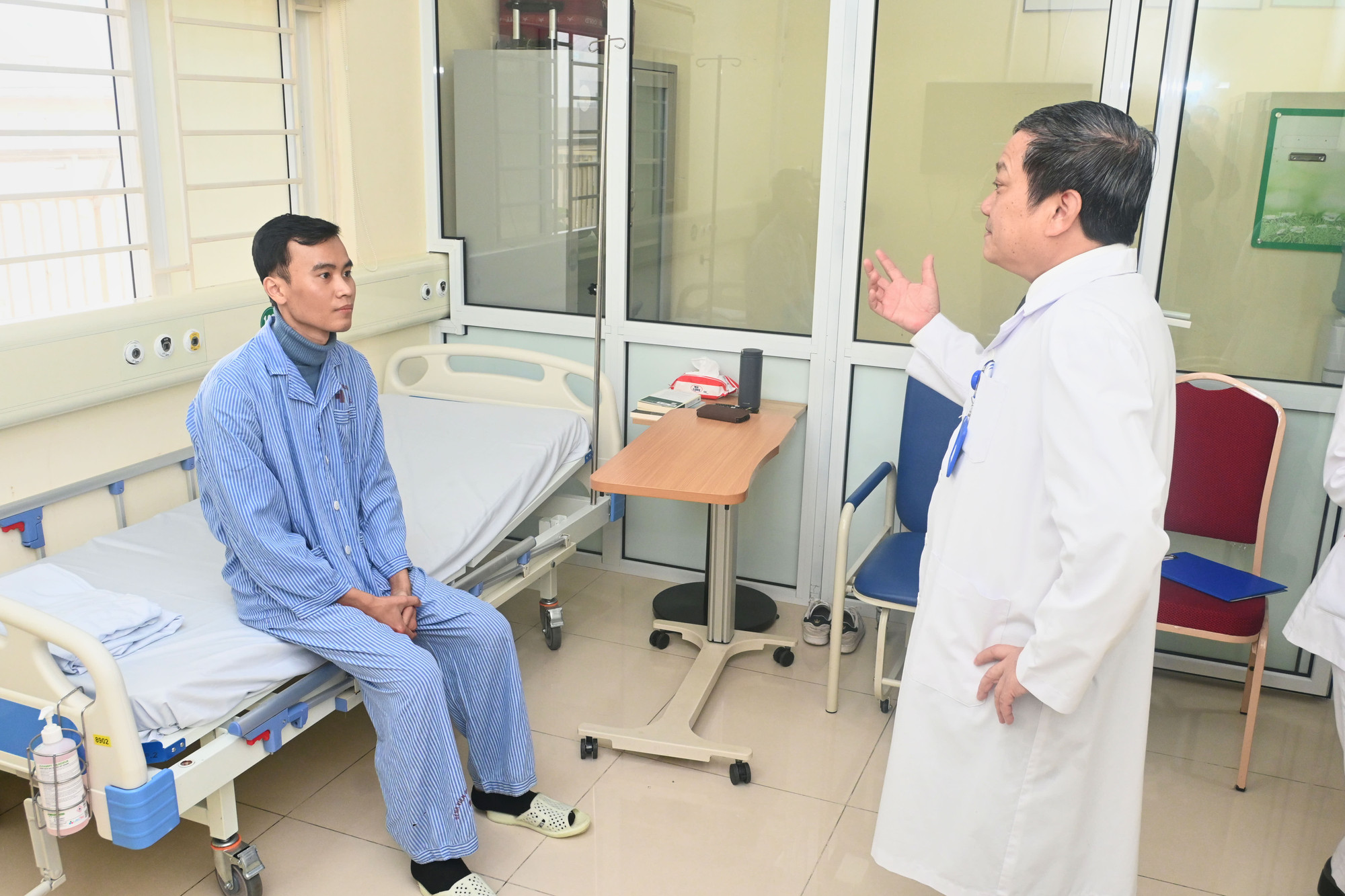 Mạnh sẽ sớm được ra viện trong tháng 3 tới đây.