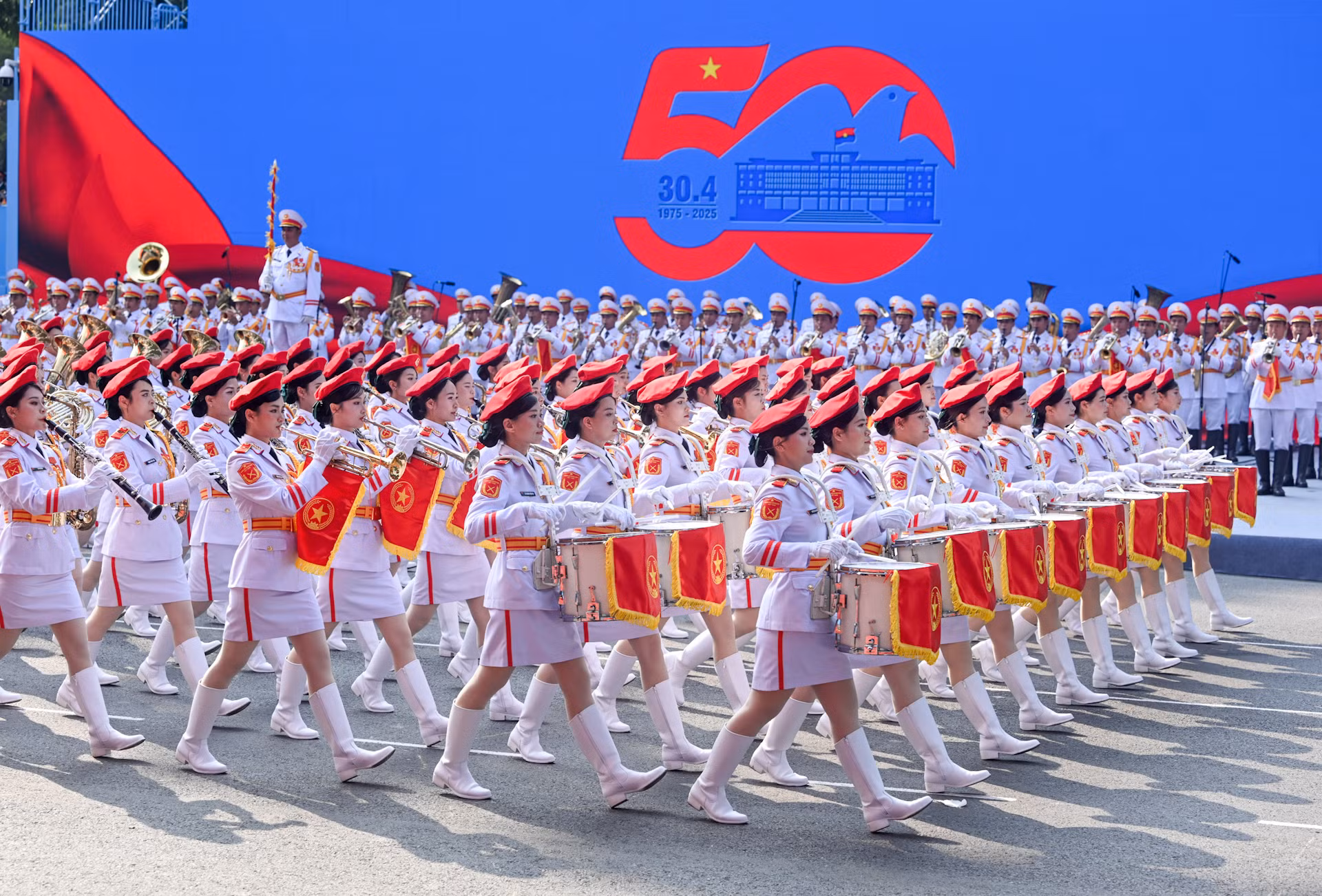 Lễ Kỷ niệm 50 năm Ngày Giải phóng miền nam, thống nhất đất nước ảnh 142
