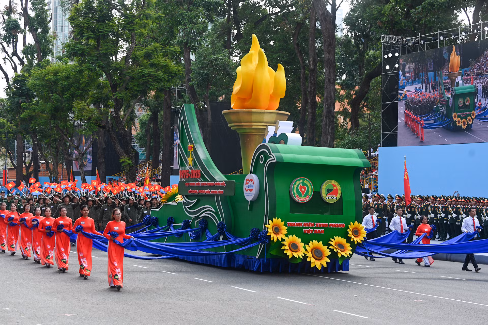 Lễ Kỷ niệm 50 năm Ngày Giải phóng miền nam, thống nhất đất nước ảnh 225
