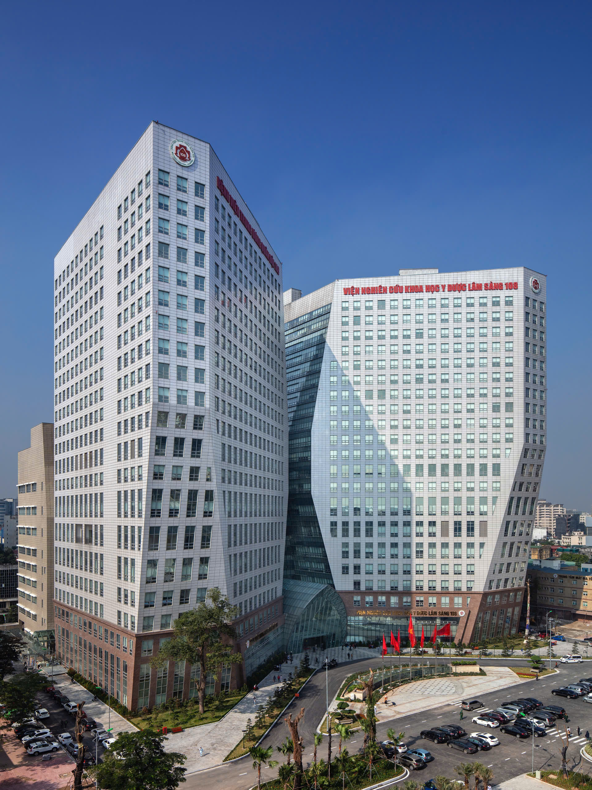Cụm công trình Trung tâm Bệnh viện Trung ương Quân đội 108. Cụm công trình Trung tâm Bệnh viện Trung ương Quân đội 108.