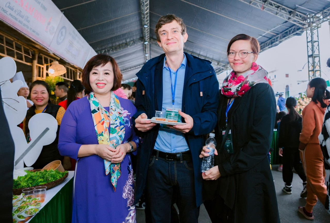 Phở Việt Nam được nhiều bạn bè quốc tế khen ngợi.