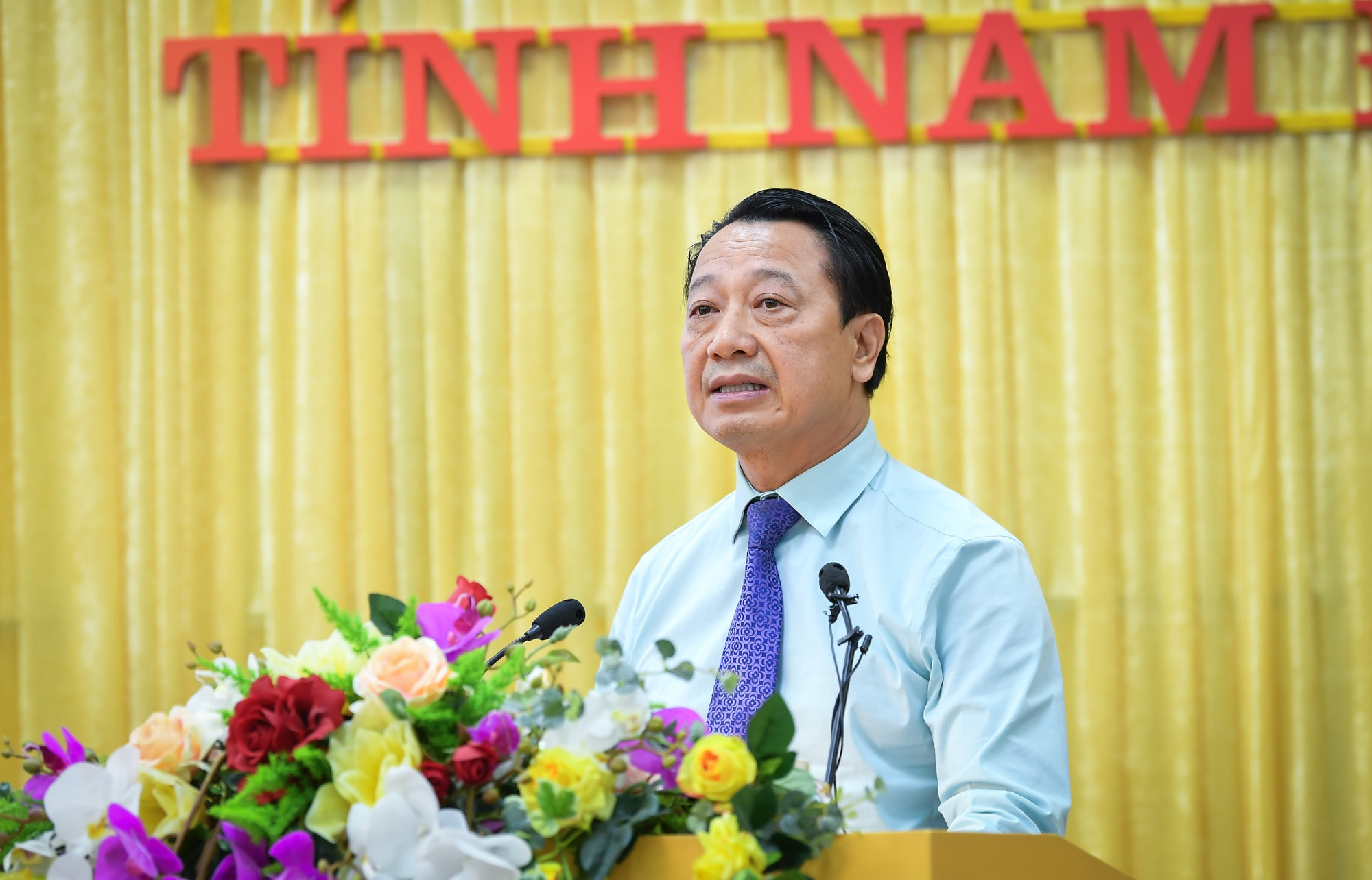 Ông Nguyễn Quang Vinh, Bí thư Đảng ủy, Phó Chủ tịch VCCI, Chủ tịch Hội đồng doanh nghiệp vì sự phát triển bền vững Việt Nam có bài tham luận "Cộng đồng doanh nghiệp trong thúc đẩy kinh tế xanh".