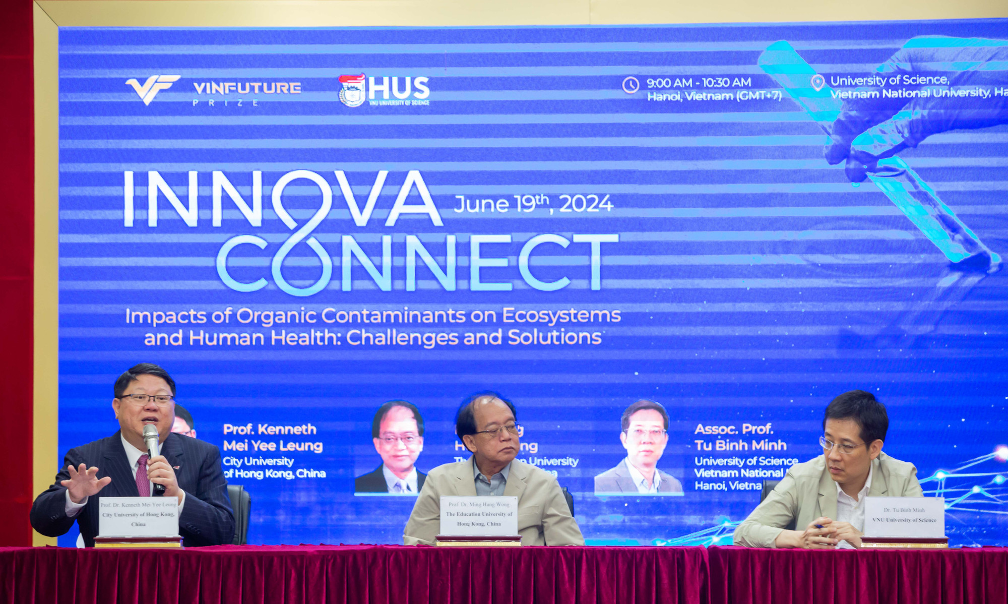 Các diễn giả chia sẻ tại hội thảo.