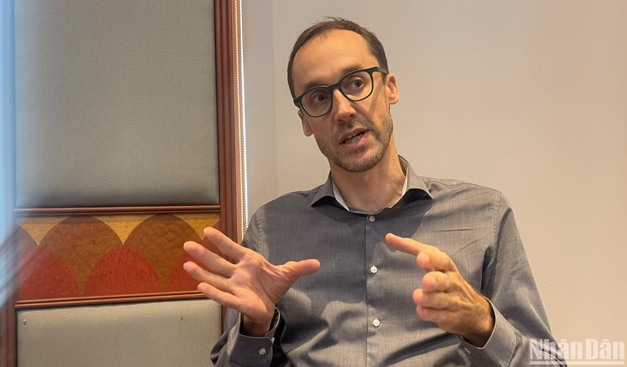 Ông Quinten Lataire, Quyền Giám đốc Quốc gia, UNAIDS Việt Nam.