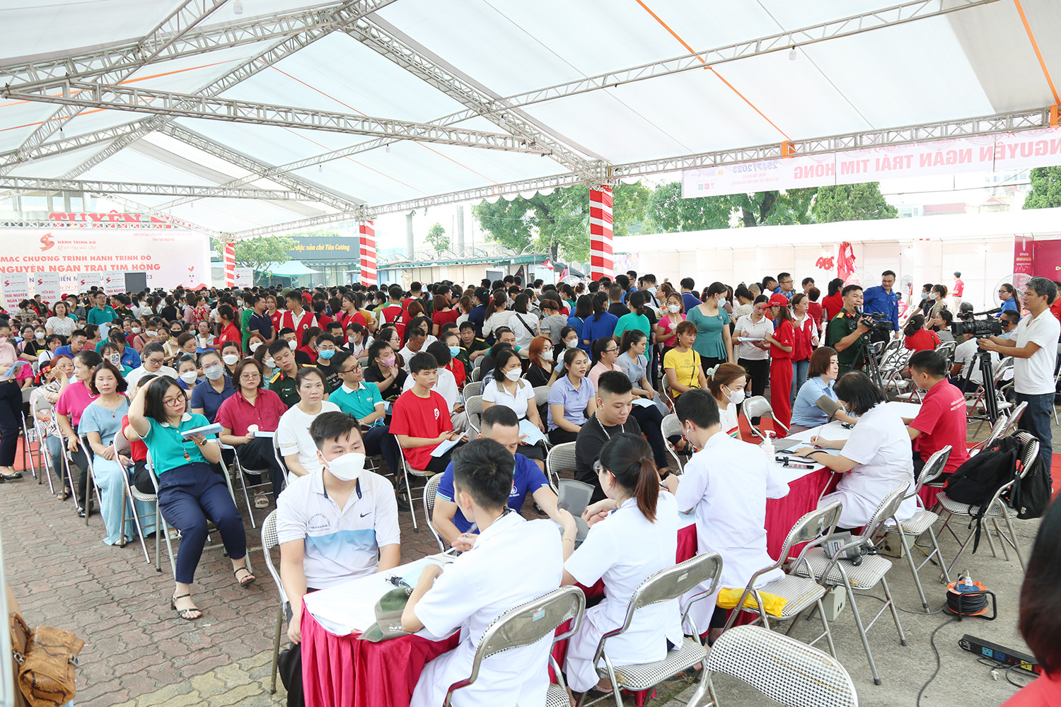 Phong trào hiến máu tình nguyện được lan tỏa rộng rãi.