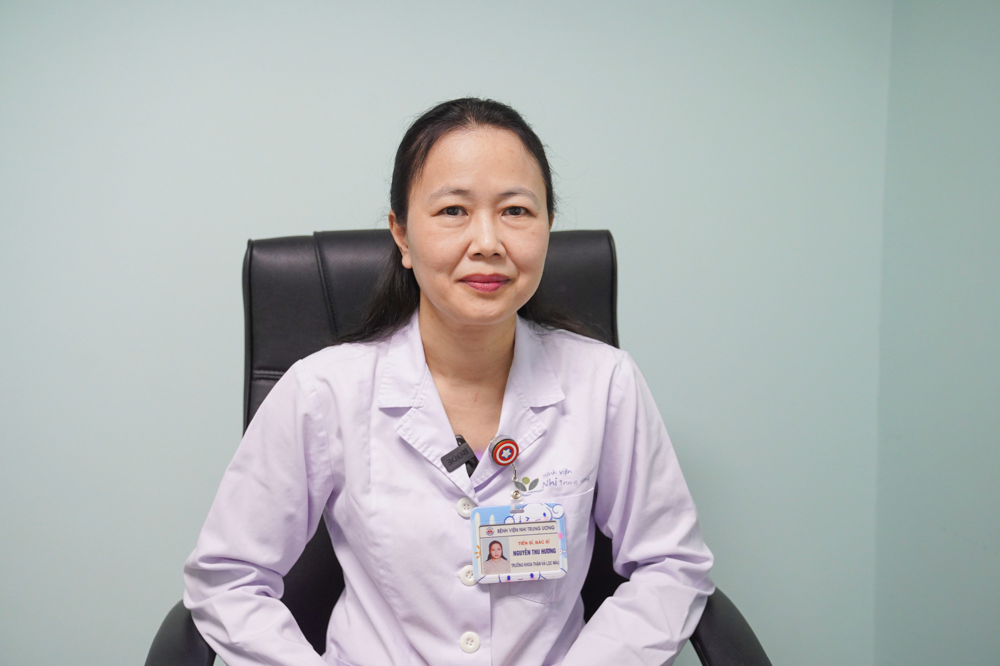 Tiến sĩ, bác sĩ Nguyễn Thu Hương, Trưởng khoa Thận và Lọc máu chia sẻ về quá trình hồi sức sau ghép.