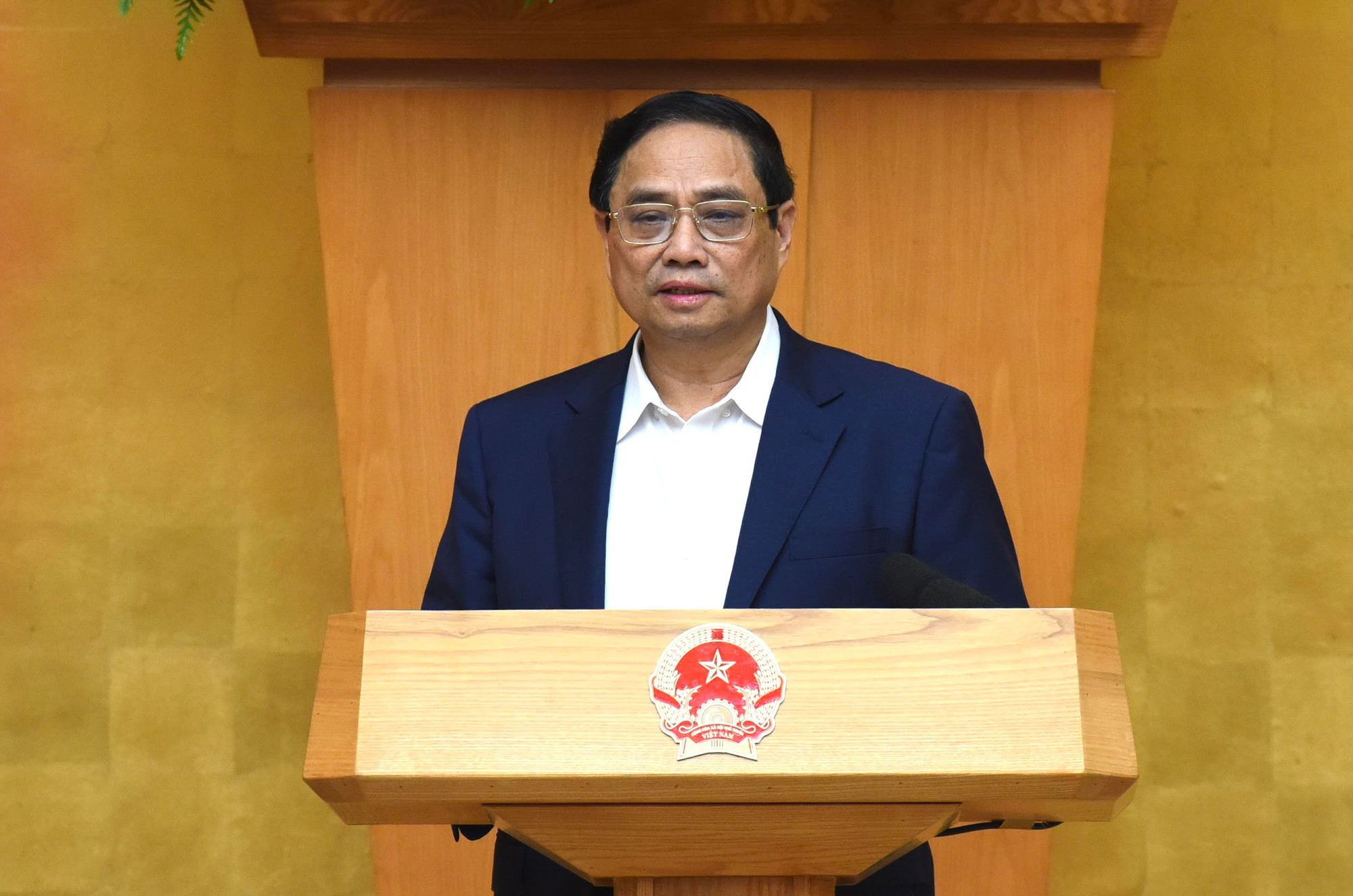 Thủ tướng Phạm Minh Chính Phát biểu chỉ đạo hội nghị.