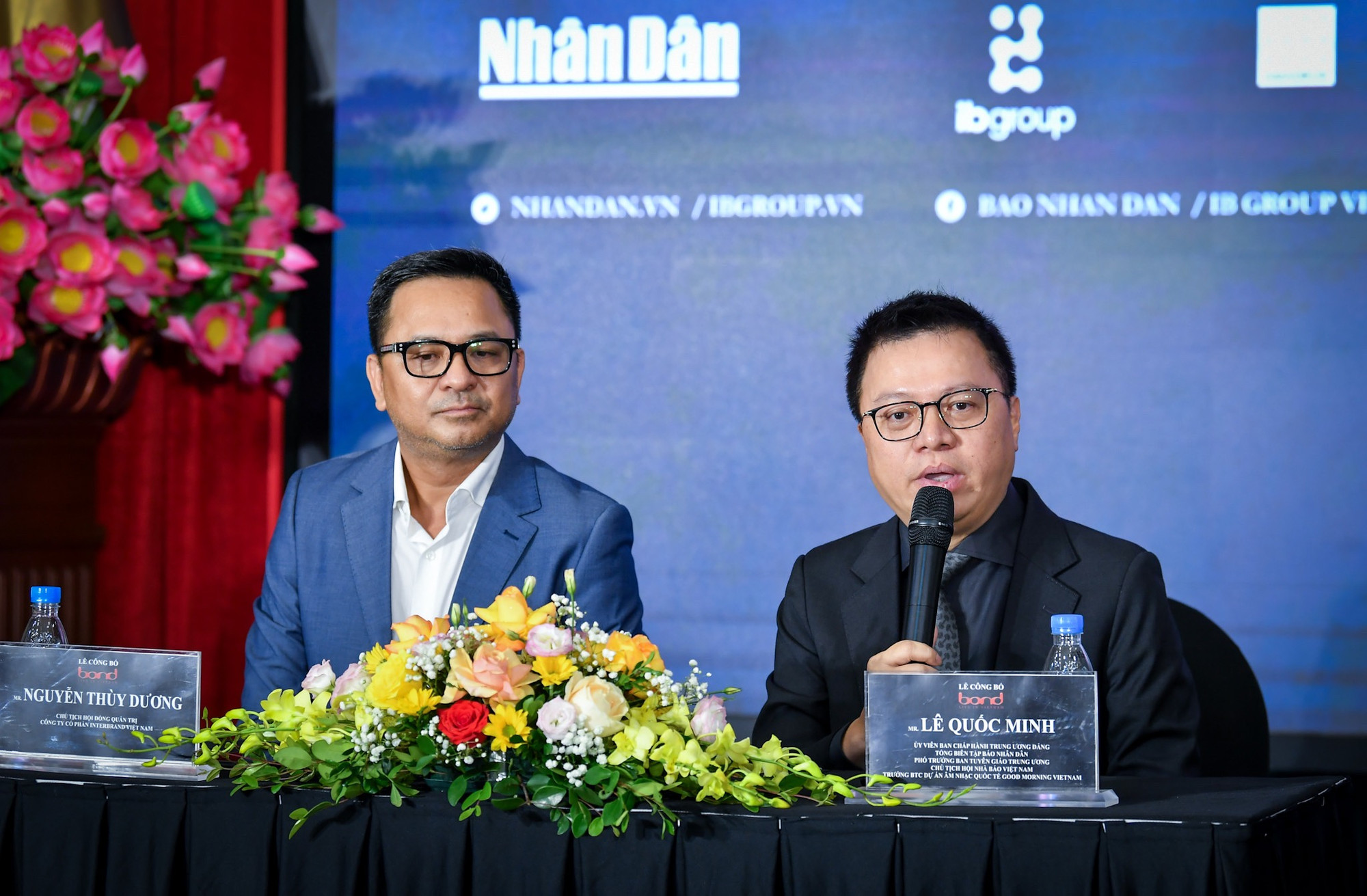 Ông Lê Quốc Minh chia sẻ về chương trình.