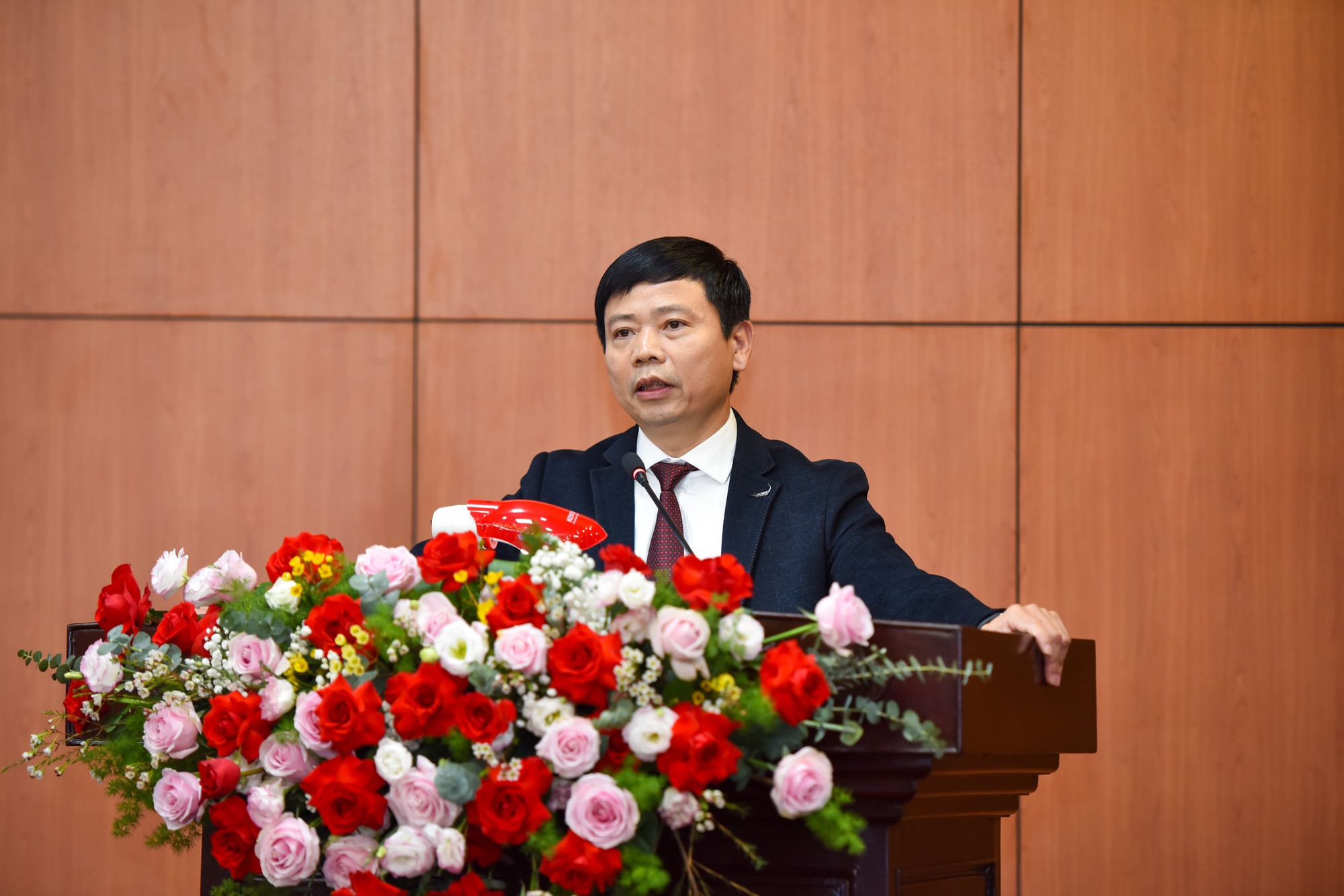 Tổng Biên tập Báo Hà Tĩnh Nguyễn Công Thành.