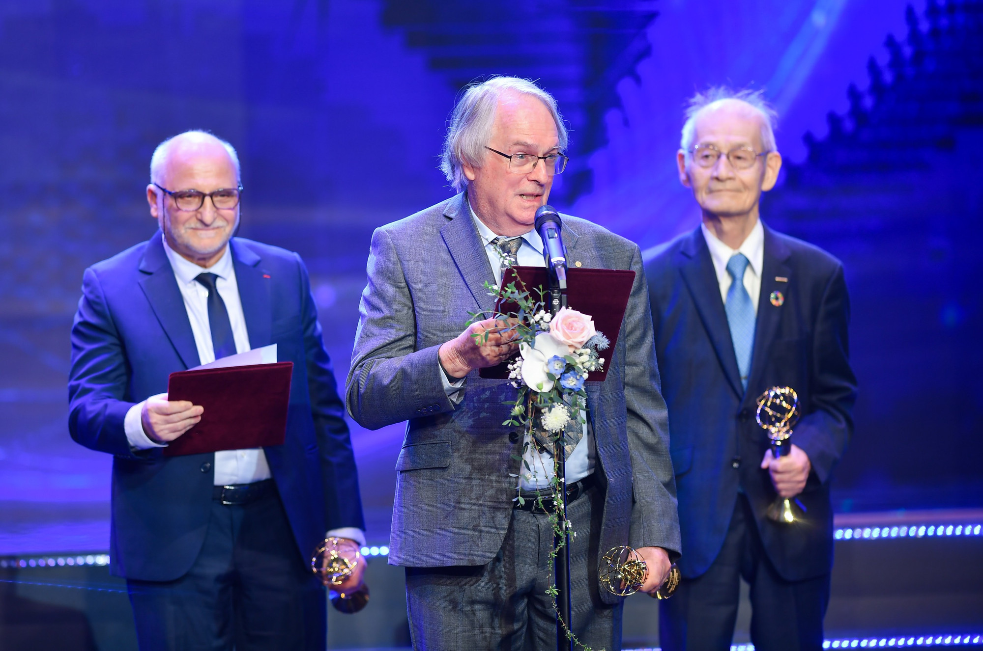 Giáo sư Stanley Whittingham. (Ảnh: THÀNH ĐẠT)