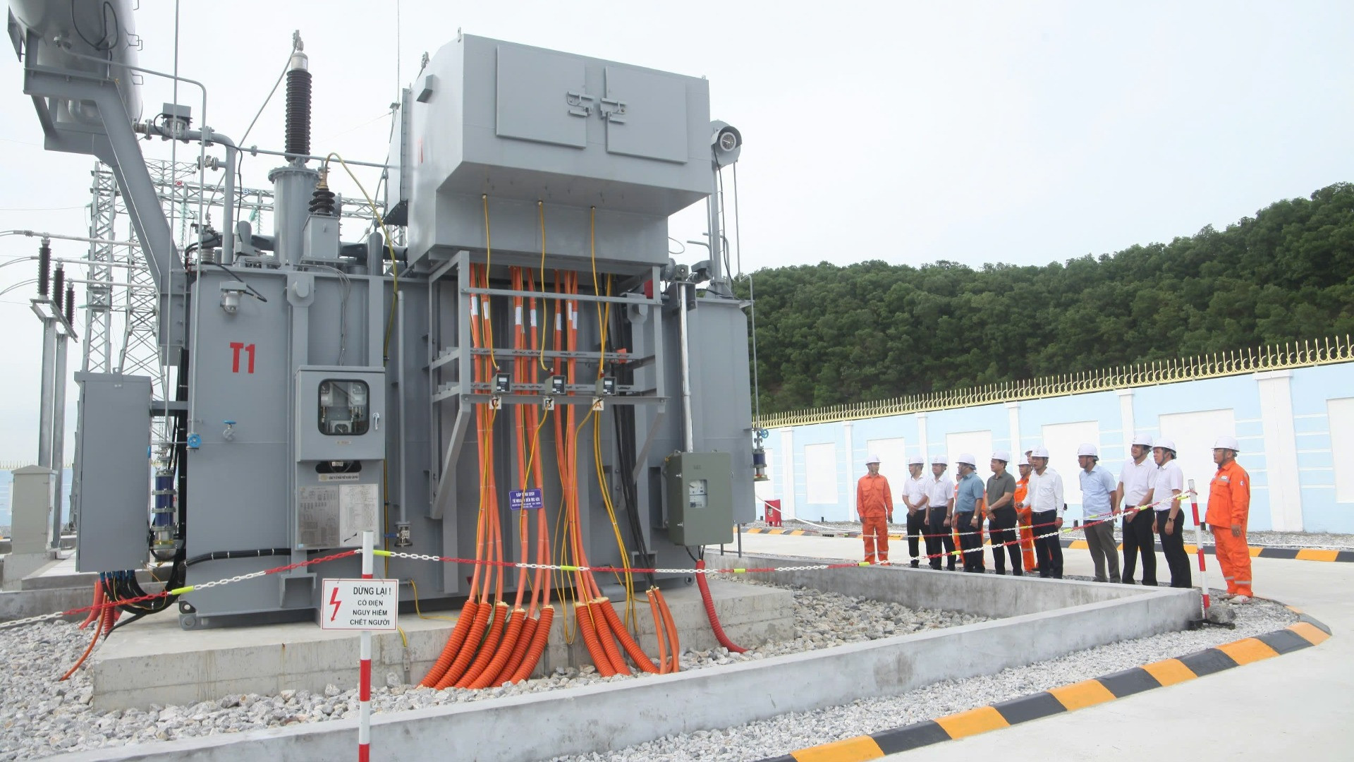 Công trình chào mừng Đại hội Đảng bộ Tổng công ty Điện lực miền bắc.