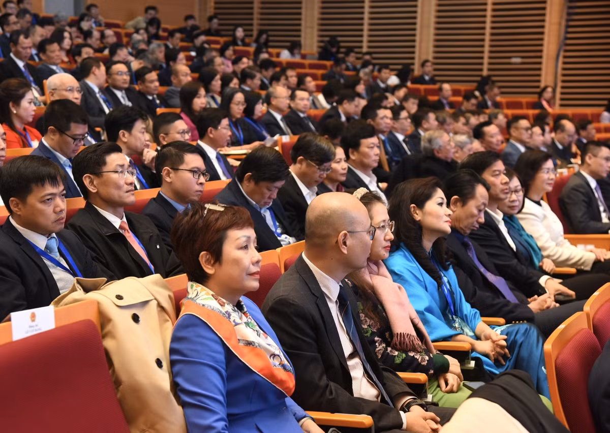 Các đại biểu tham dự hội nghị. (Ảnh: TRẦN HẢI) Các đại biểu tham dự hội nghị. (Ảnh: TRẦN HẢI)