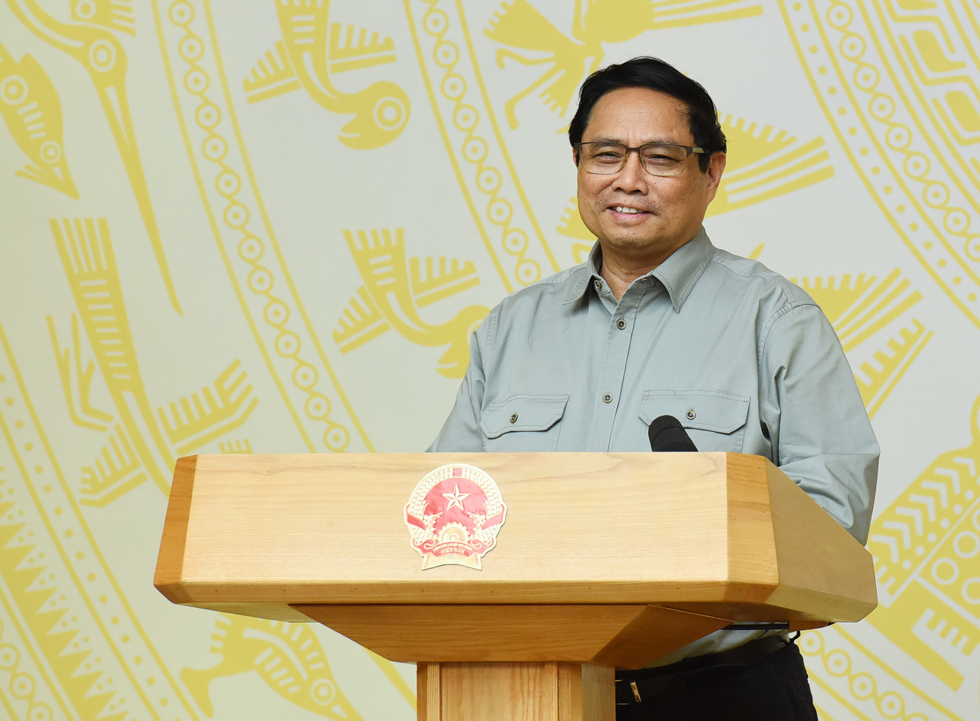 Thủ tướng Phạm Minh Chính chủ trì Hội nghị tổng kết và ký kết Nghị quyết liên tịch về công tác phối hợp giữa Chính phủ với Đoàn Chủ tịch Ủy ban Trung ương Mặt trận Tổ quốc Việt Nam.