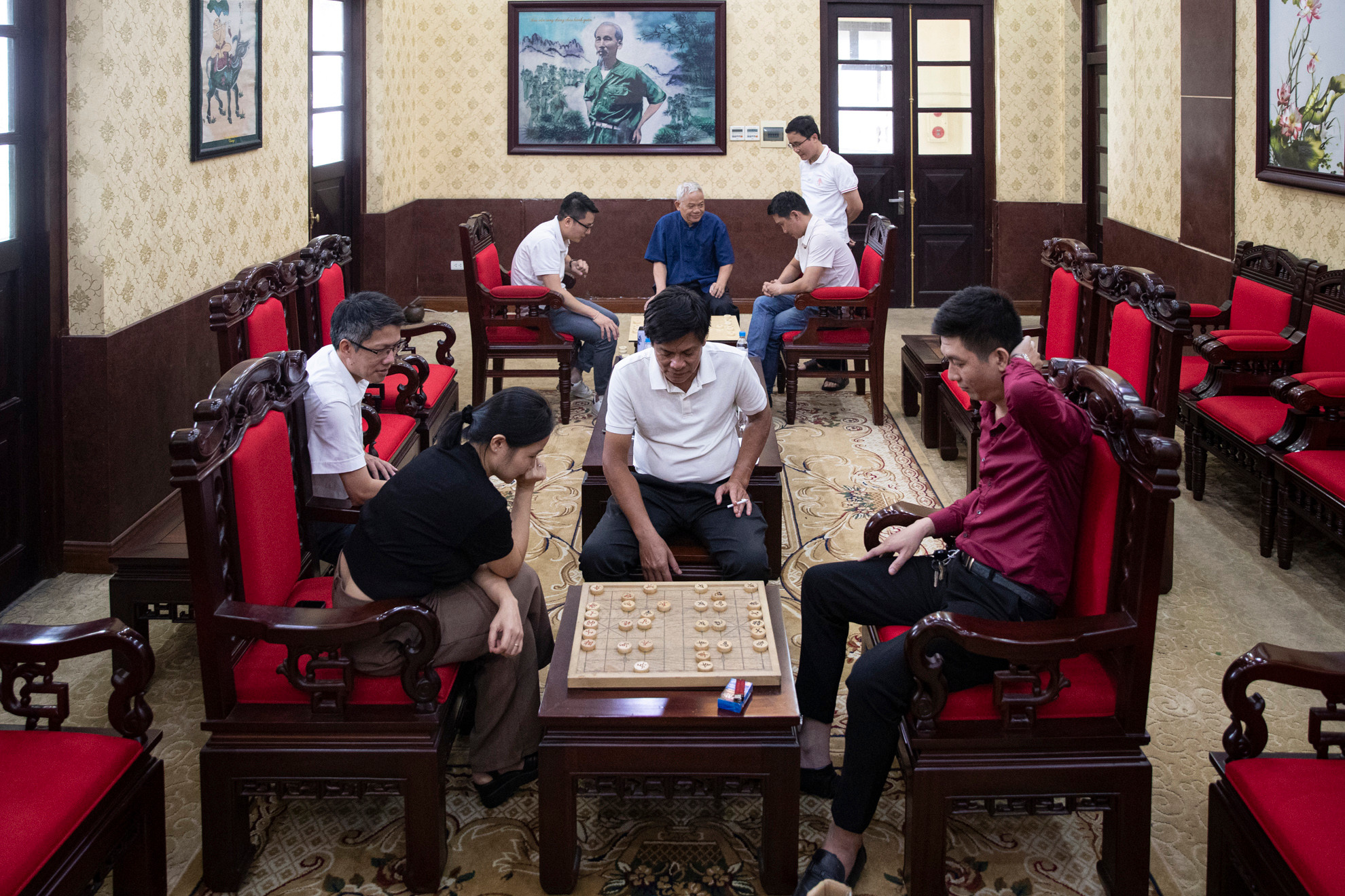 Với sự tham gia của 7 vận động viên, môn Cờ tướng cũng là một trong những nét mới của Giải thể thao Công đoàn Báo Nhân Dân năm 2024. Với sự tham gia của 7 vận động viên, môn Cờ tướng cũng là một trong những nét mới của Giải thể thao Công đoàn Báo Nhân Dân năm 2024.