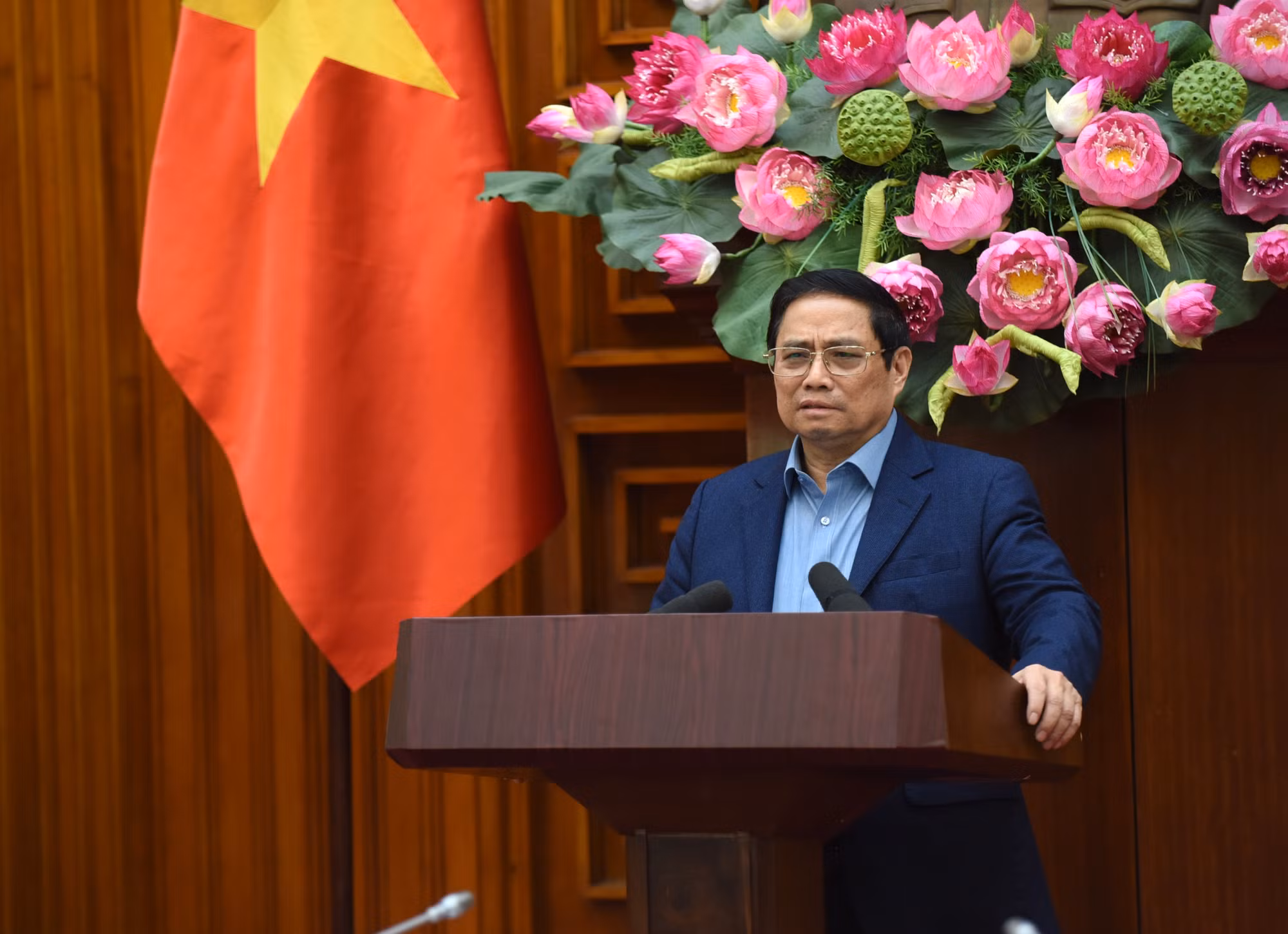 Thủ tướng Phạm Minh Chính, Trưởng Ban Chỉ đạo kết luận phiên họp.