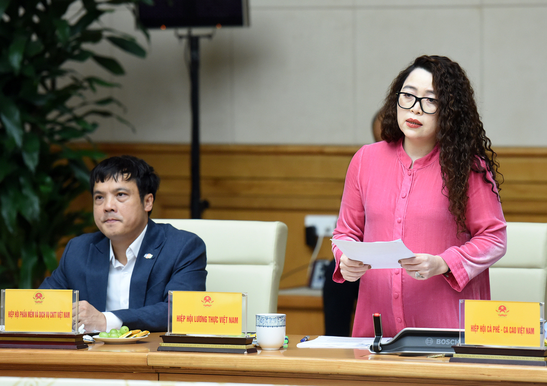 Hiệp hội Lương thực Việt Nam phát biểu.