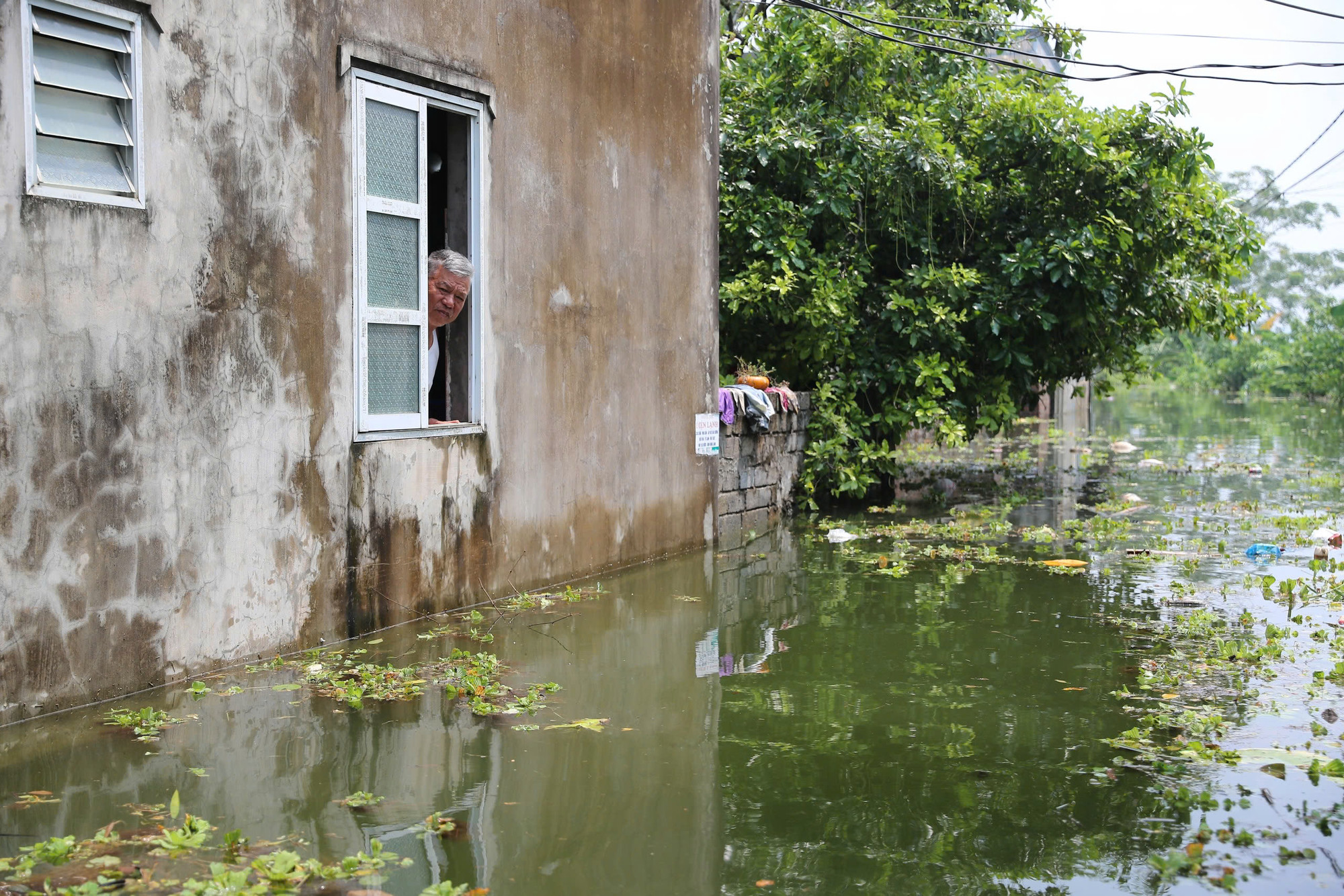 Nước ngập sâu khiến nhiều nhà dân phải di dời trước đó. Nước ngập sâu khiến nhiều nhà dân phải di dời trước đó.