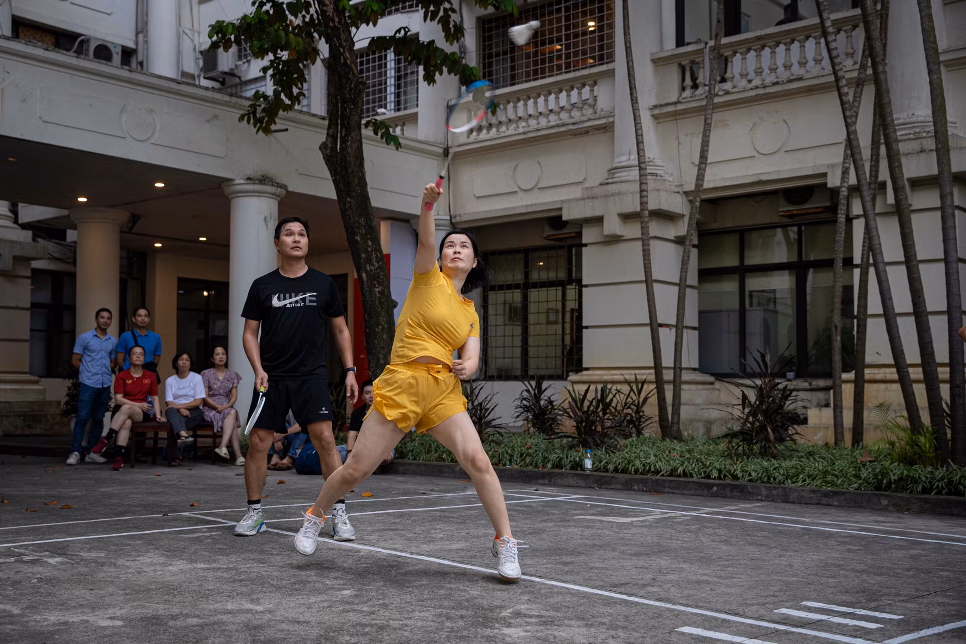 Cặp vận động viên Lê Hiền Trung và Đặng Mai Hương thi đấu xuất sắc khi vô địch nội dung đôi nam-nữ sau khi vượt qua nhiều cặp đối thủ mạnh trong suốt giải đấu. Cặp vận động viên Lê Hiền Trung và Đặng Mai Hương thi đấu xuất sắc khi vô địch nội dung đôi nam-nữ sau khi vượt qua nhiều cặp đối thủ mạnh trong suốt giải đấu.