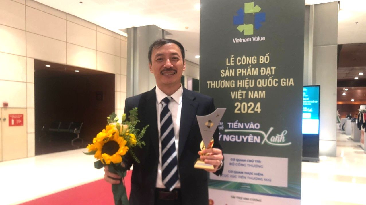 Ông Hoàng Minh Châu, Tổng Giám đốc Công ty cổ phần Nam Dược.