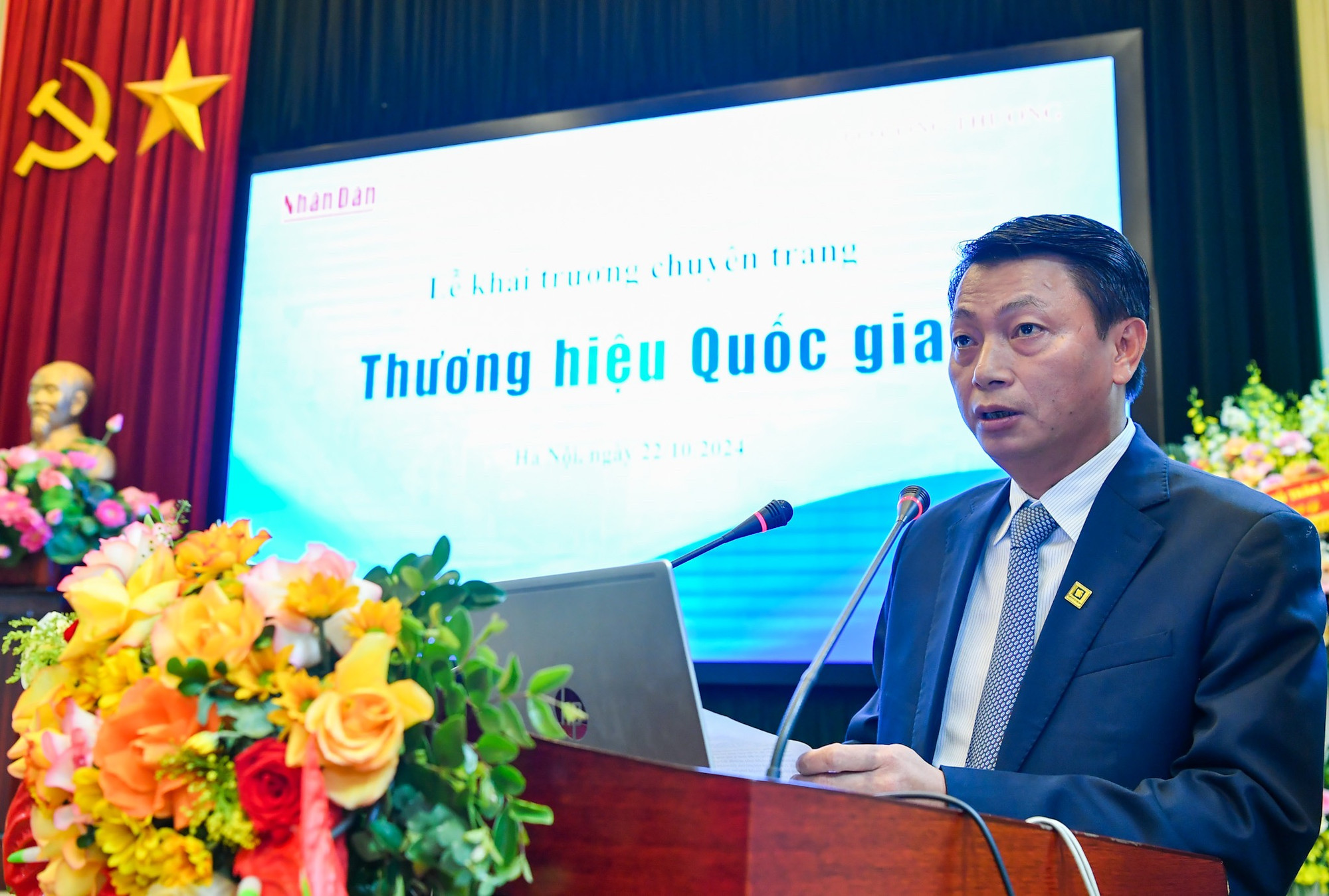 Ông Đỗ Minh Thanh, Phó Tổng Giám đốc Eurowindow phát biểu. Ông Đỗ Minh Thanh, Phó Tổng Giám đốc Eurowindow phát biểu.