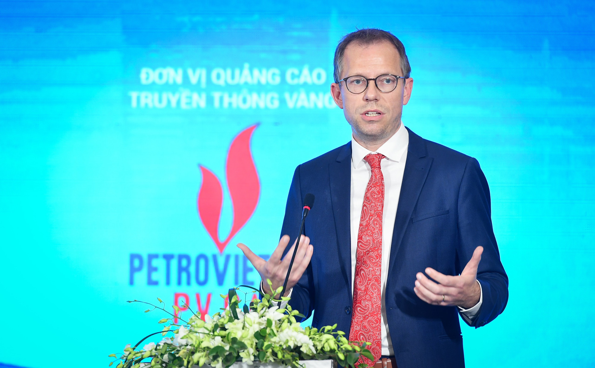 Phó đại sứ Đức tại Việt Nam, ông Simon Kreye. (Ảnh: THÀNH ĐẠT)