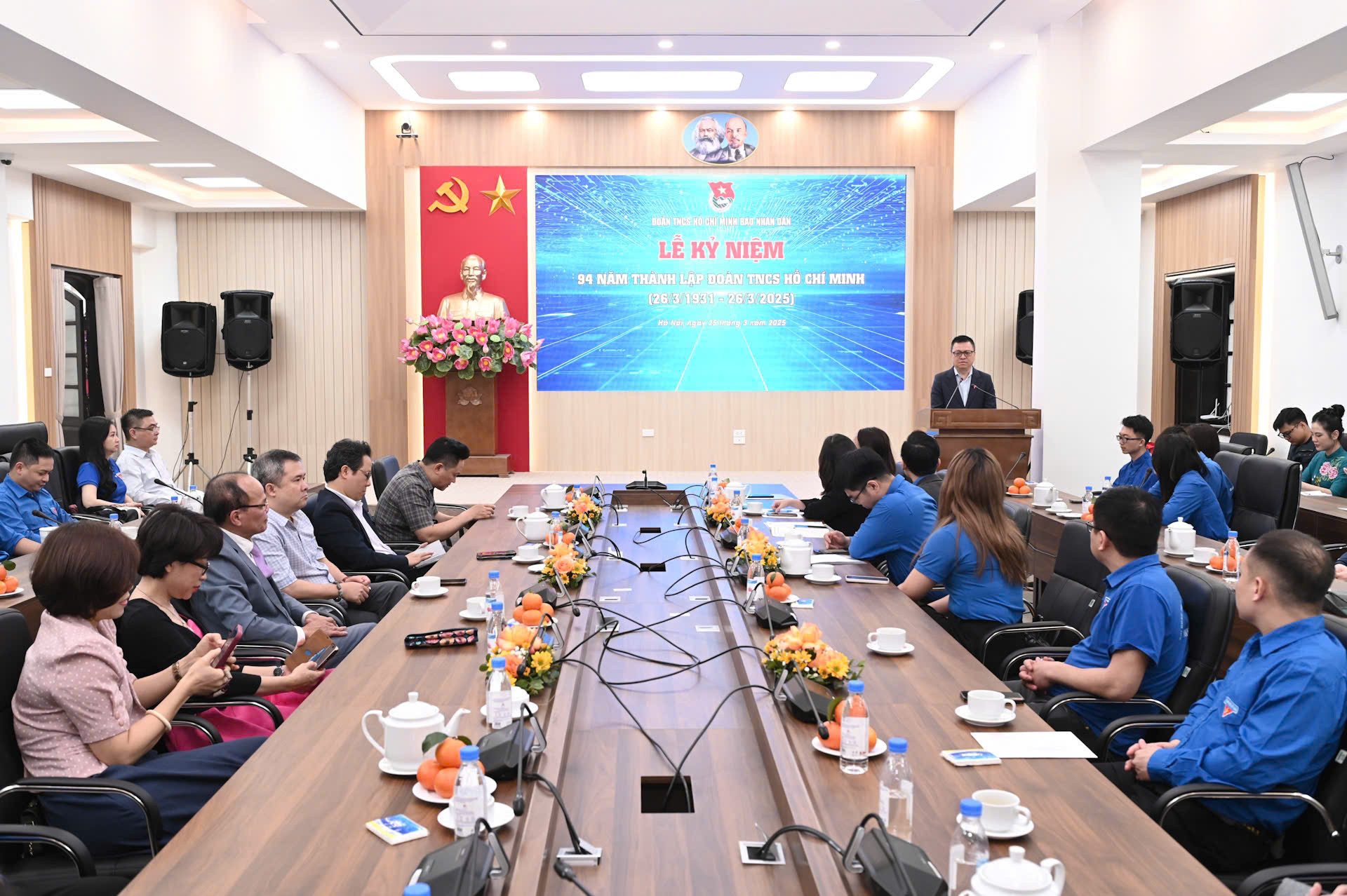 Quang cảnh lễ kỷ niệm. (Ảnh: BÙI GIANG) Quang cảnh lễ kỷ niệm. (Ảnh: BÙI GIANG)